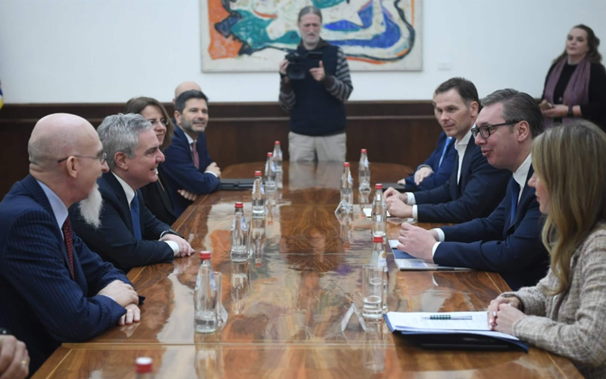 L'inaugurazione a Belgrado