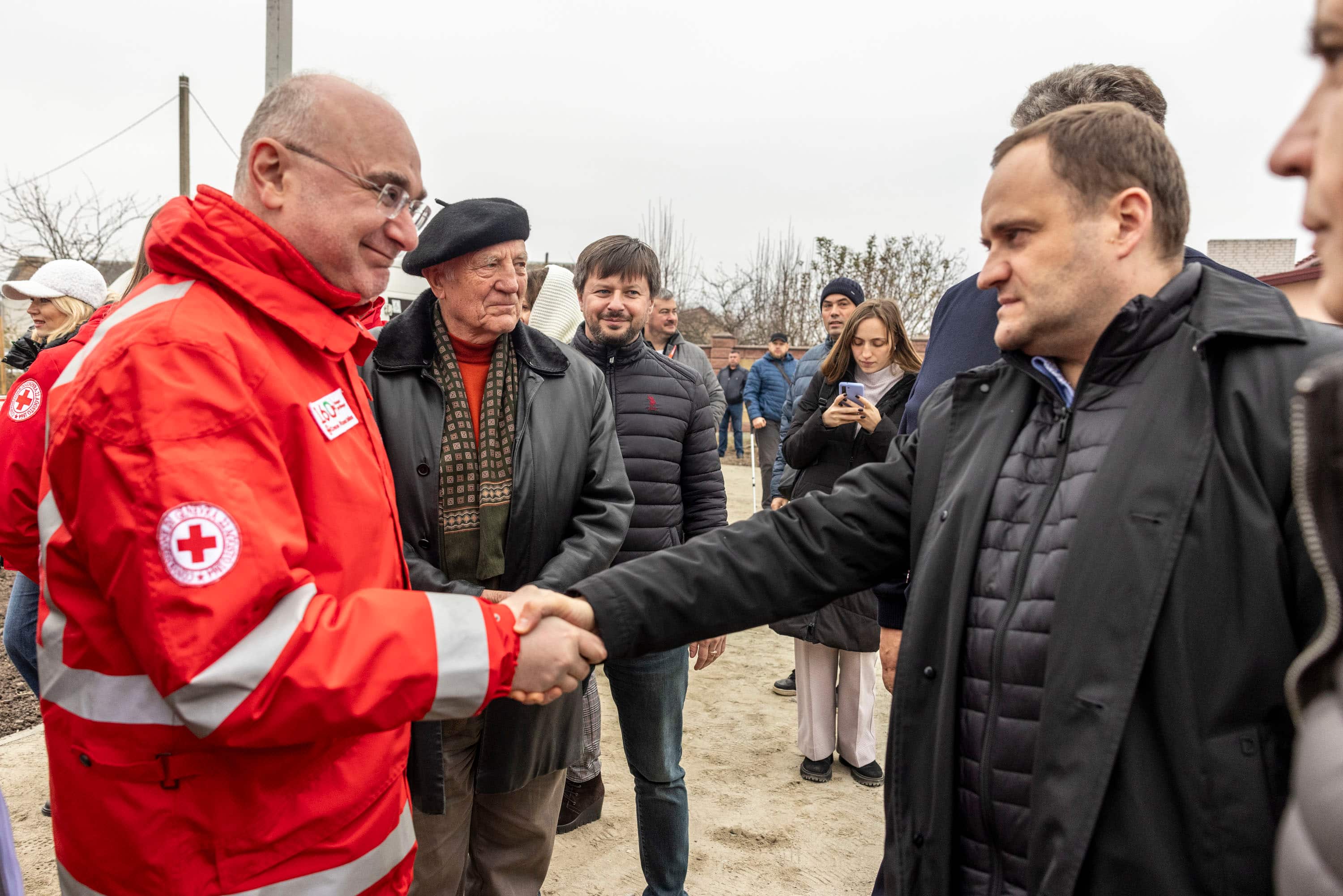 Croce Rossa Italiana inaugura 56 case per le famiglie di Zhytomyr