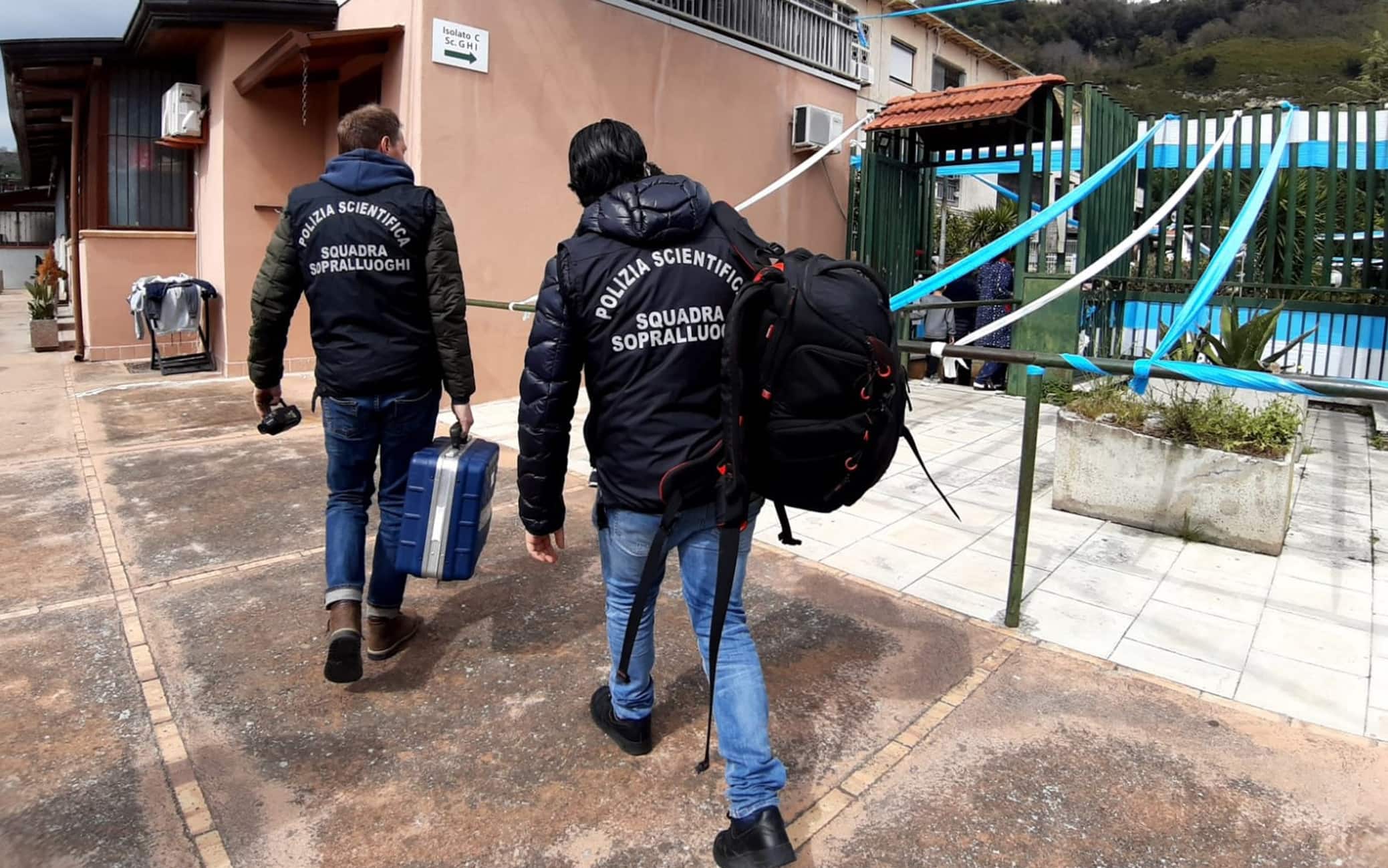 Il luogo dell'omicidio