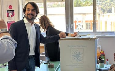 Il candidato Michele Sodano , 24 maggio 2026. ANSA / UFFICIO STAMPA +++FOTO                  NON IN VENDITA - SOLO USO EDITORIALE - NPK +++