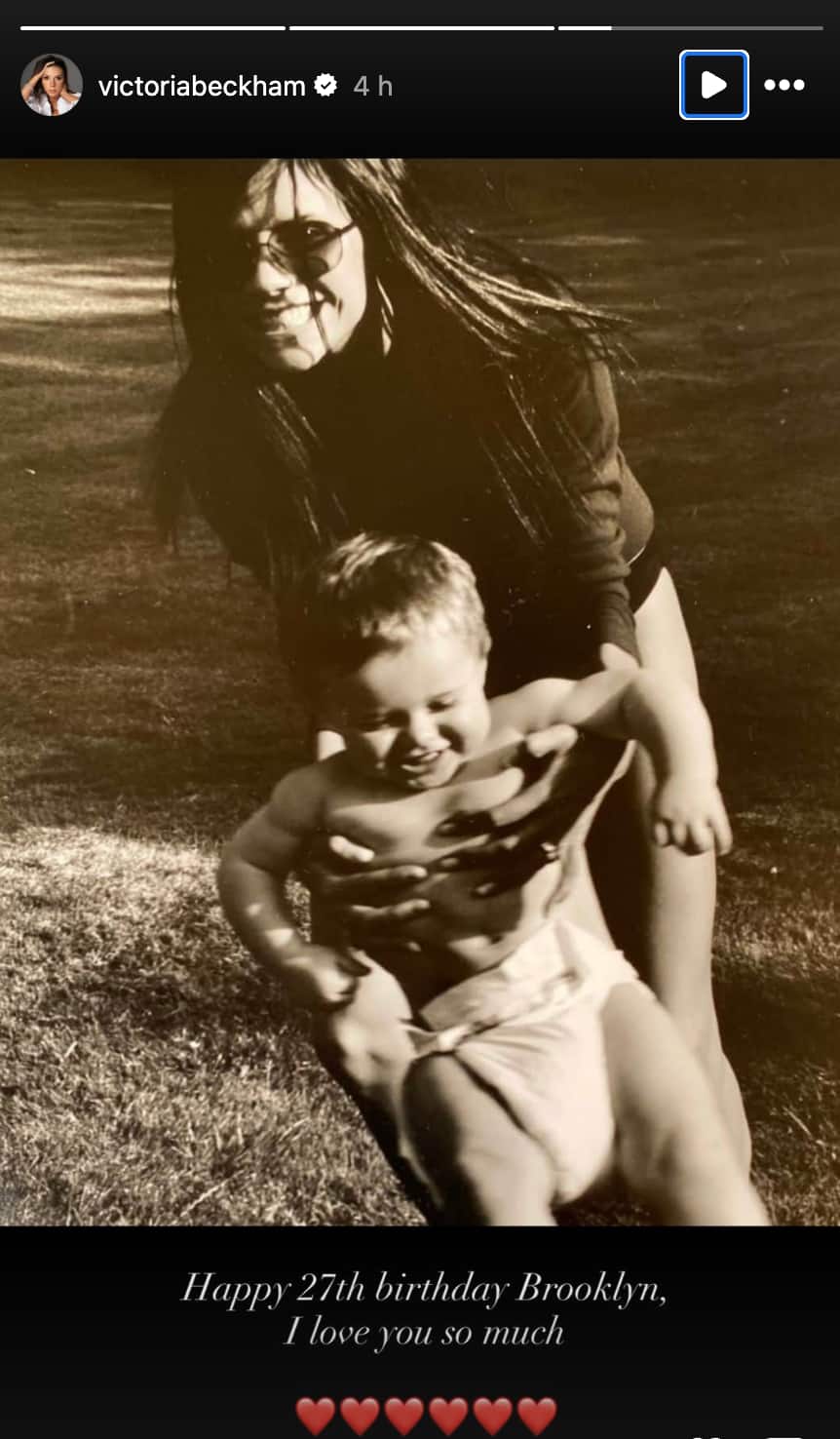 Victoria Bekcham David Beckham Brooklyn Beckham