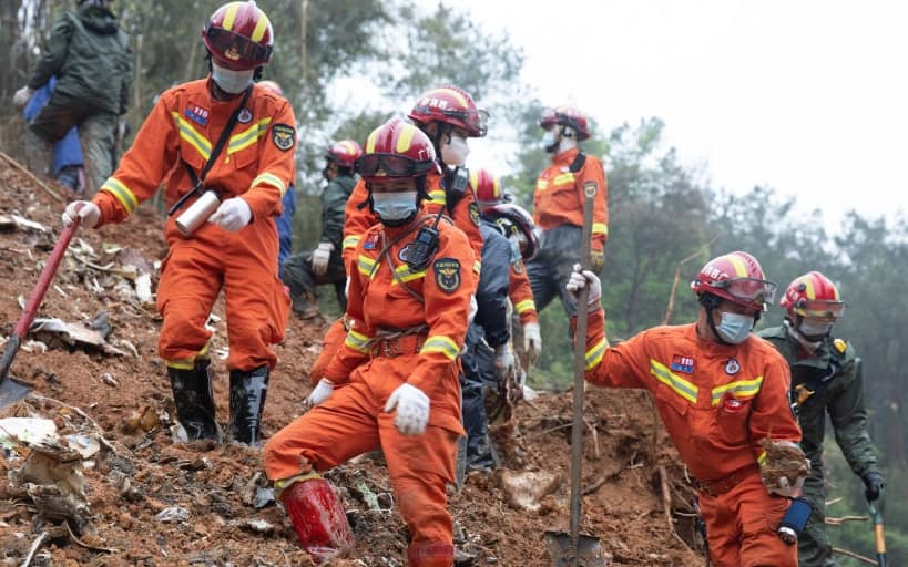 Immagine del Boeing China Eastern coinvolto nel disastro