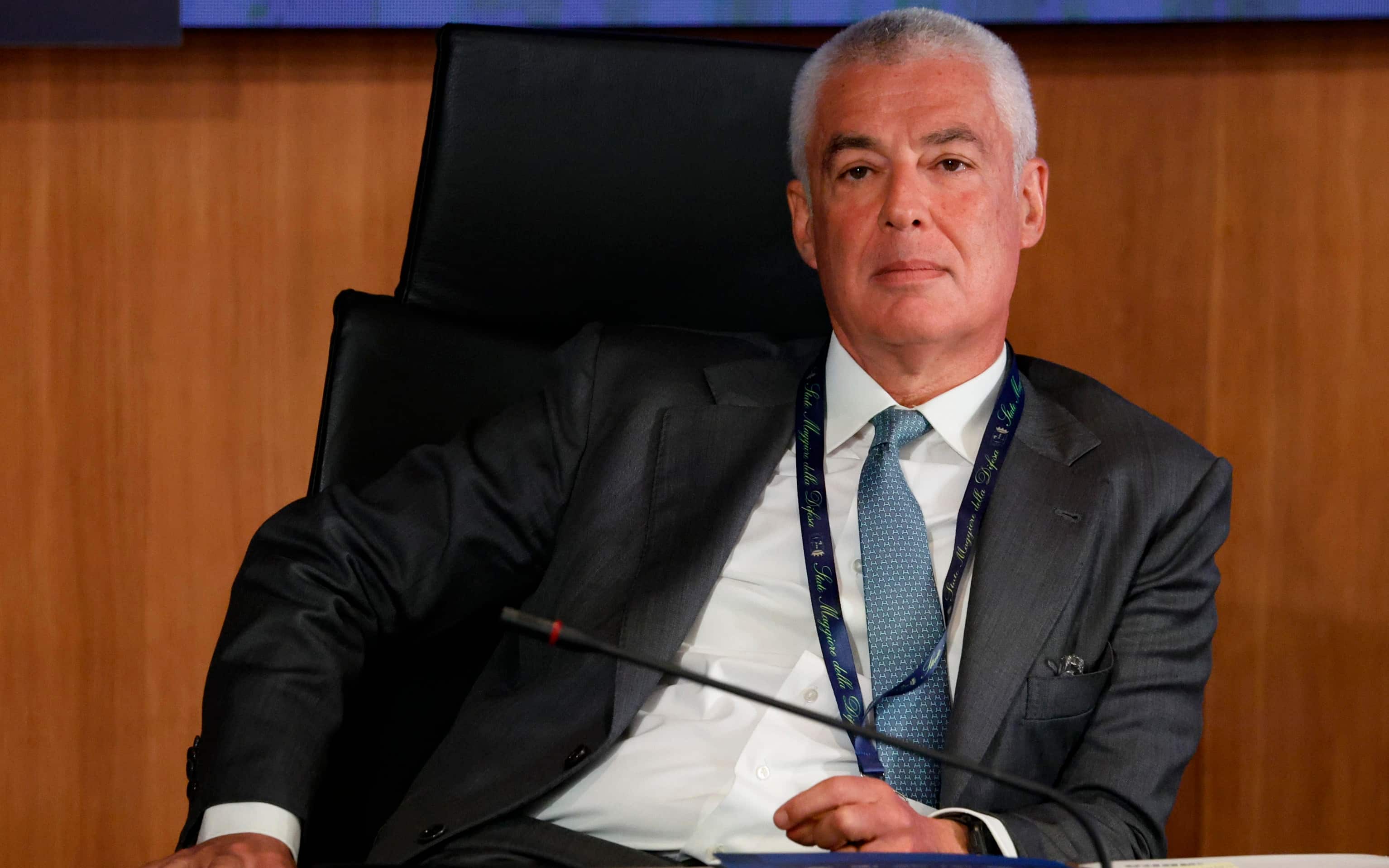 Lorenzo Mariani ceo of Mbda Italia, during Defence Procurement Forum ‘’The national perspective for European Defence’’, Rome 16 September 2025. ANSA/FABIO FRUSTACI