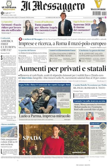 Rassegna stampa 14 dicembre 2025