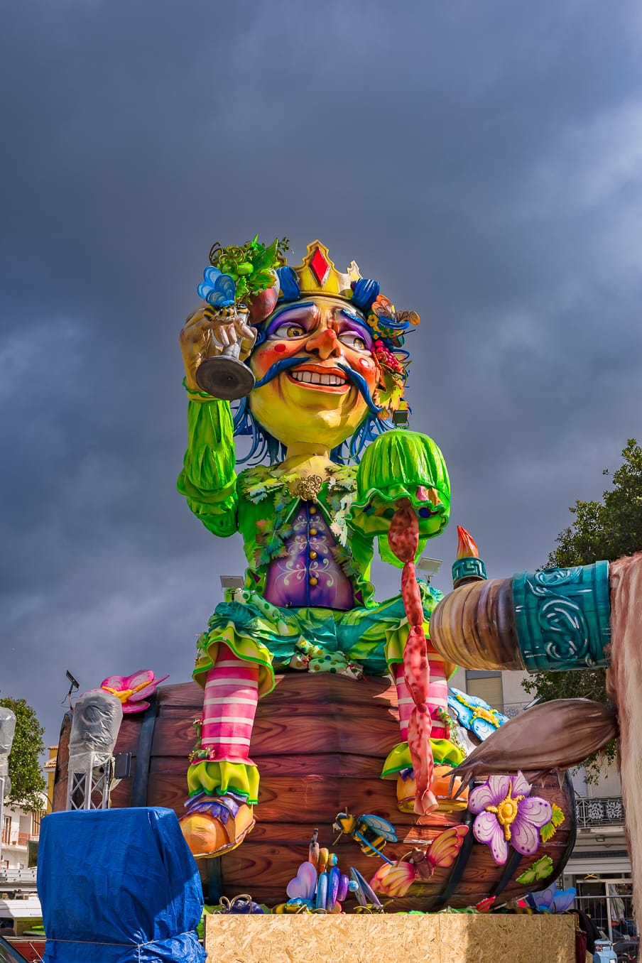 Il simbolo del Carnevale di Sciacca, "Peppe Nnappa"