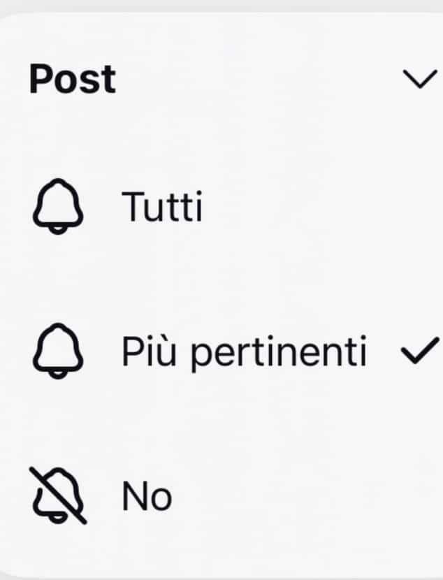 come disattivare notifiche su instagram
