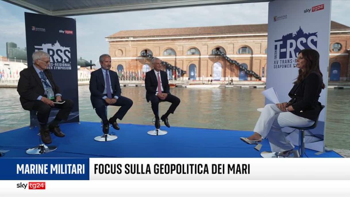 Simposio delle Marine Militari a Venezia, la prima giornata | Sky TG24