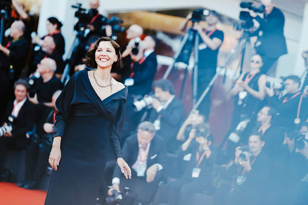 La Presidente della Giuria Internazionale del Concorso dell'83ª edizione della Mostra del Cinema di Venezia Maggie Gyllenhaal Mostra del Cinema di Venezia 2026 Maggie Gyllenhaal