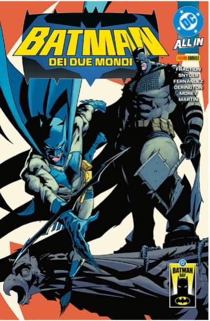 La cover di Batman dei due mondi