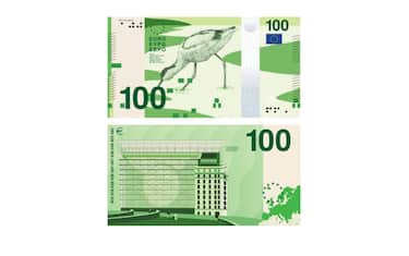 Il taglio da 100 euro nella serie della proposta B