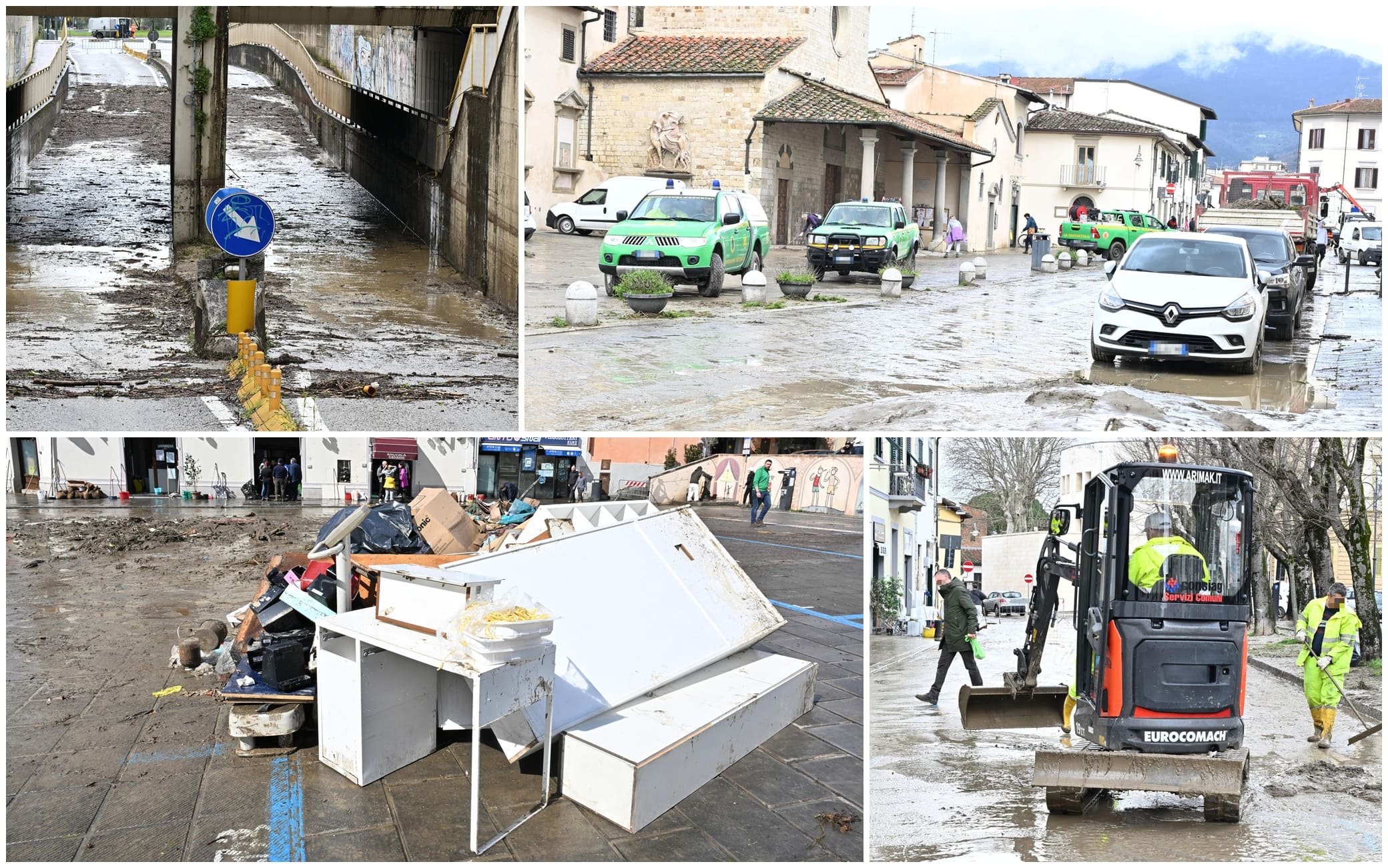 I danni del maltempo in Toscana