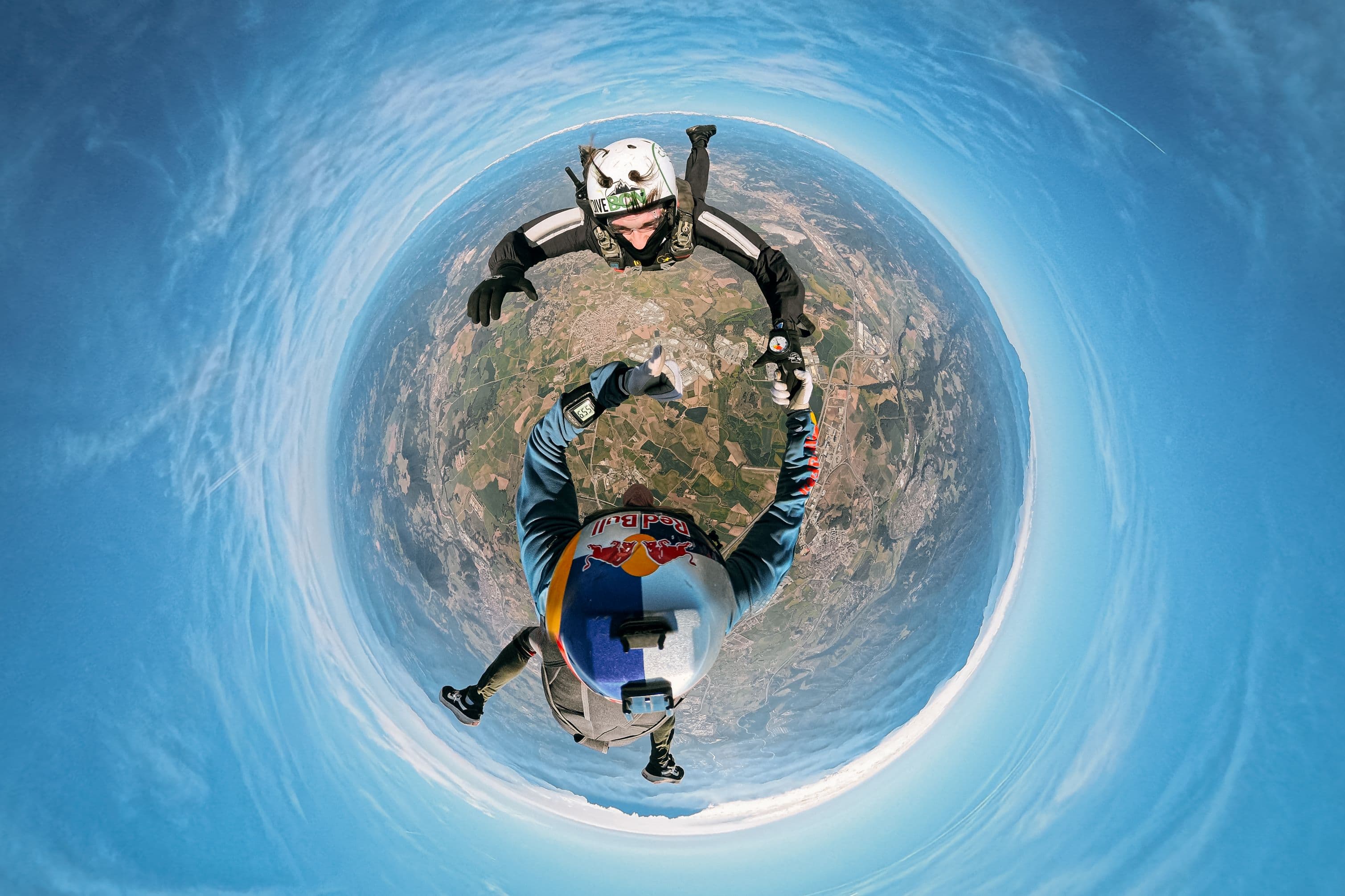 In volo sui cieli di Barcellona