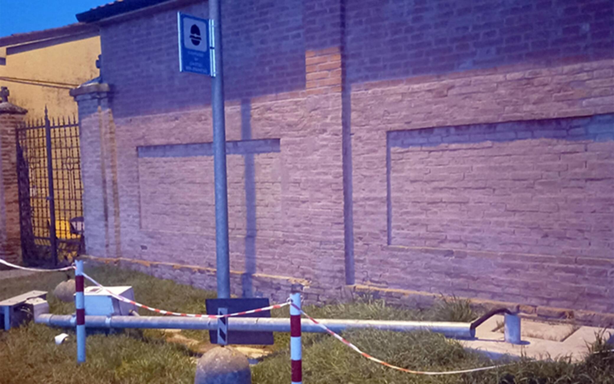 Autovelox distrutto nel Ravennate