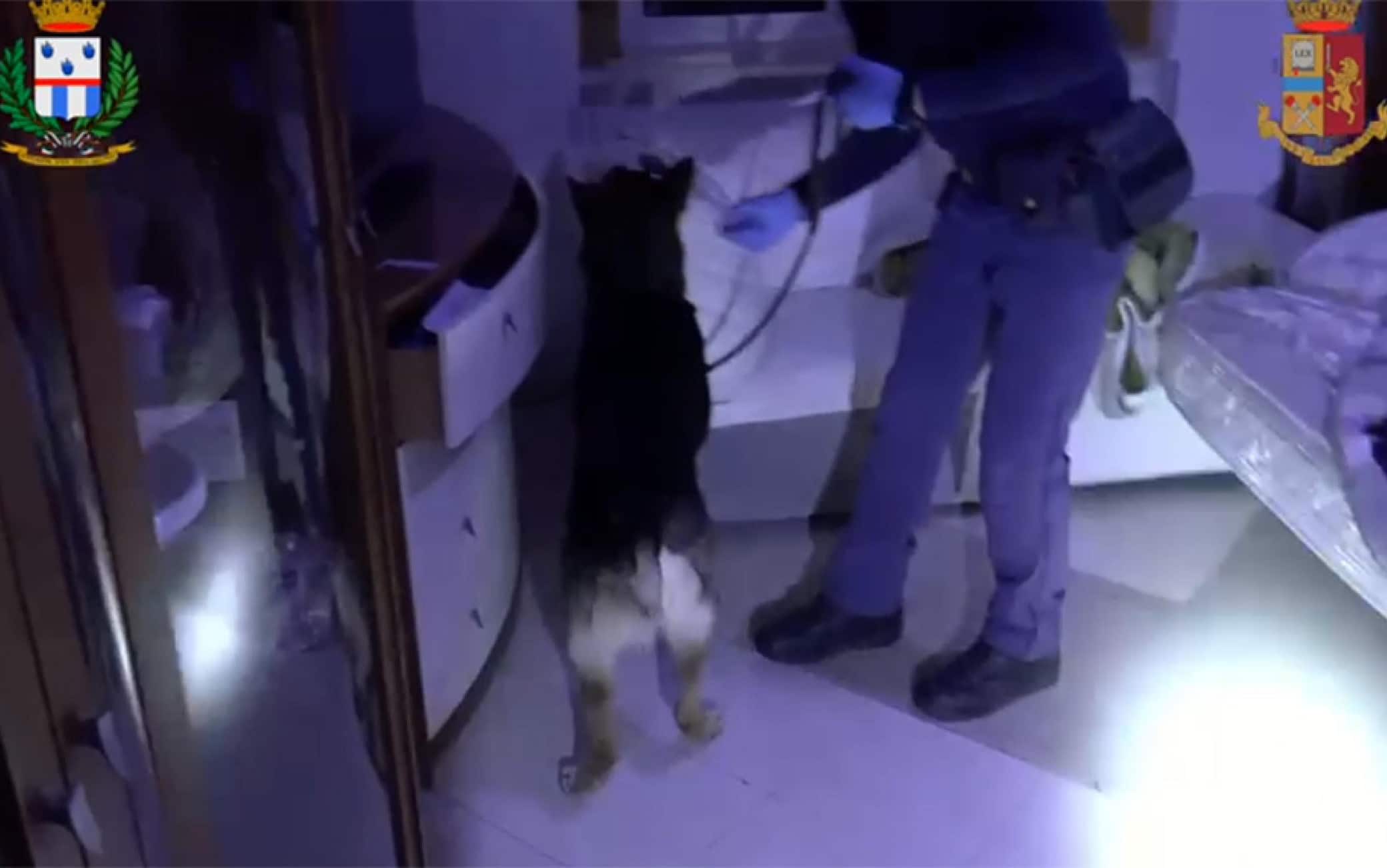 La Polizia di Stato e la Polizia Penitenziaria stanno eseguendo un'ordinanza di applicazione di misure cautelari emessa dal Gip. del Tribunale di Salerno, su richiesta della locale Direzione Distrettuale Antimafia, nei confronti di 56 persone indagate a diverso titolo per associazione finalizzata al traffico di stupefacenti e per associazione per delinquere finalizzata all'introduzione e all'uso in carcere di telefoni cellulari, oltre che per numerosi reati. I fatti sono avvenuti all'interno della Casa Circondariale di Salerno. ANSA/US POLIZIA +++ NO SALES, EDITORIAL USE ONLY +++ NPK +++