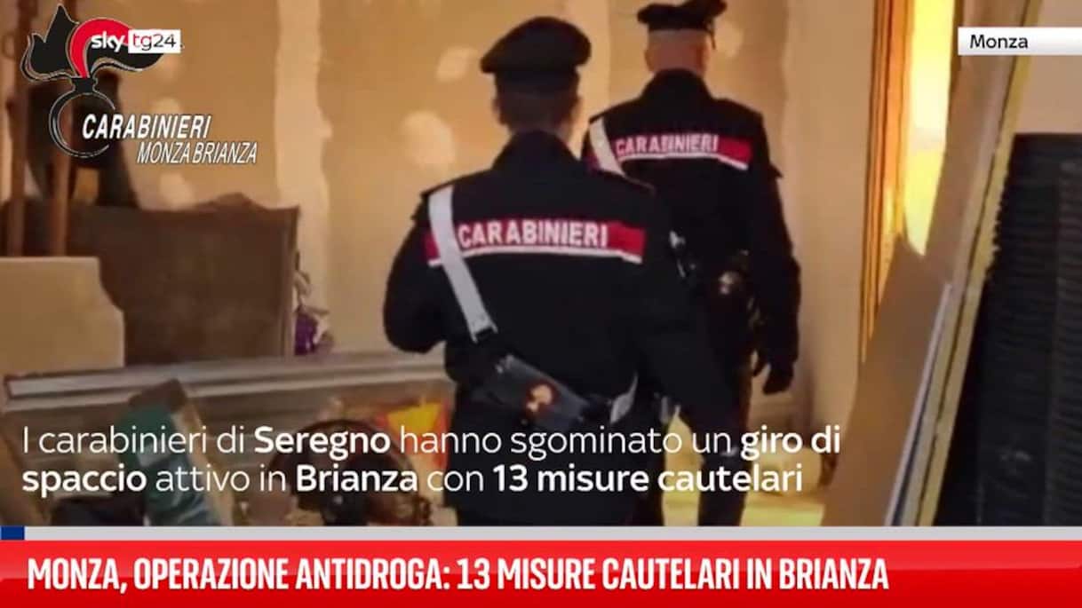 Monza, operazione antidroga: 13 misure cautelari in Brianza