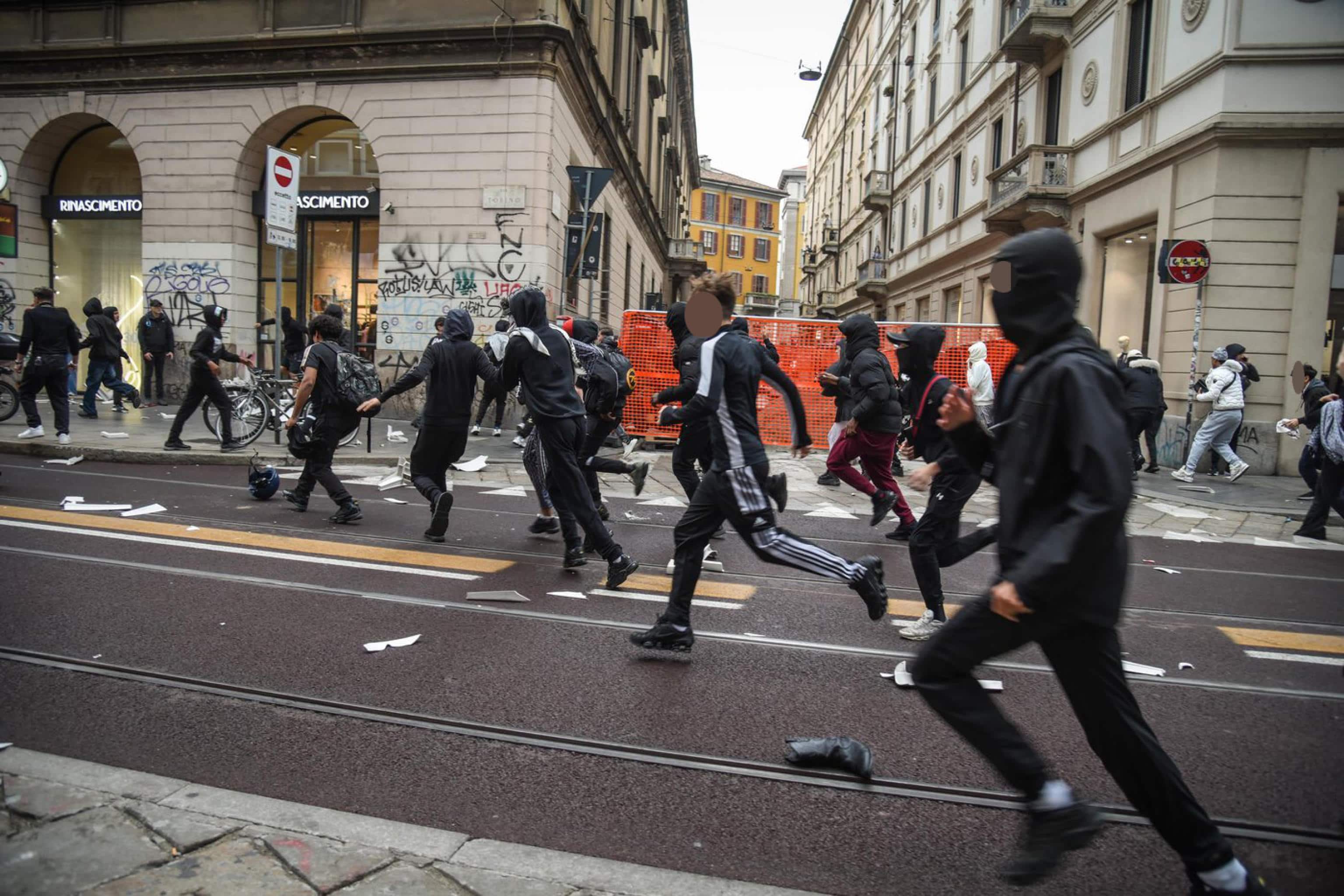 Scontri Milano