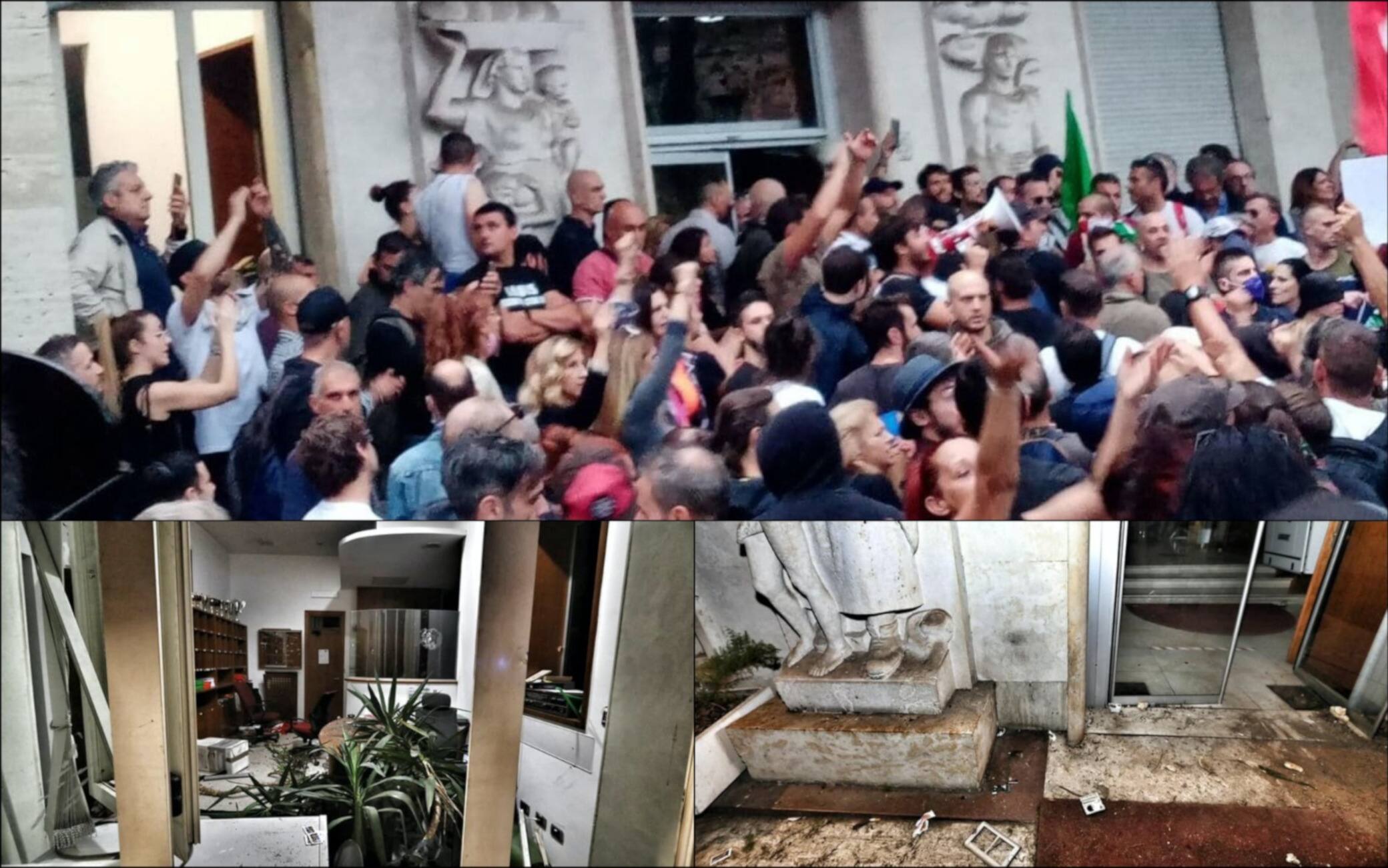 Manifestazione a Roma