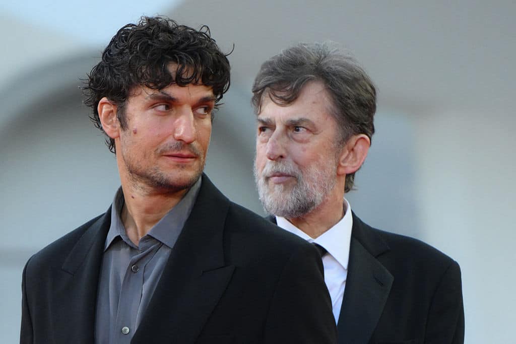 Nanni Moretti e Louis Garrel 