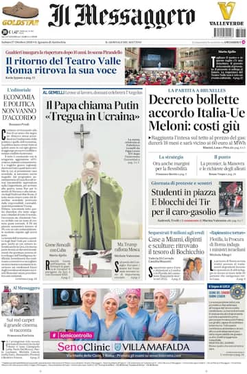 rassegna stampa 17 ottobre