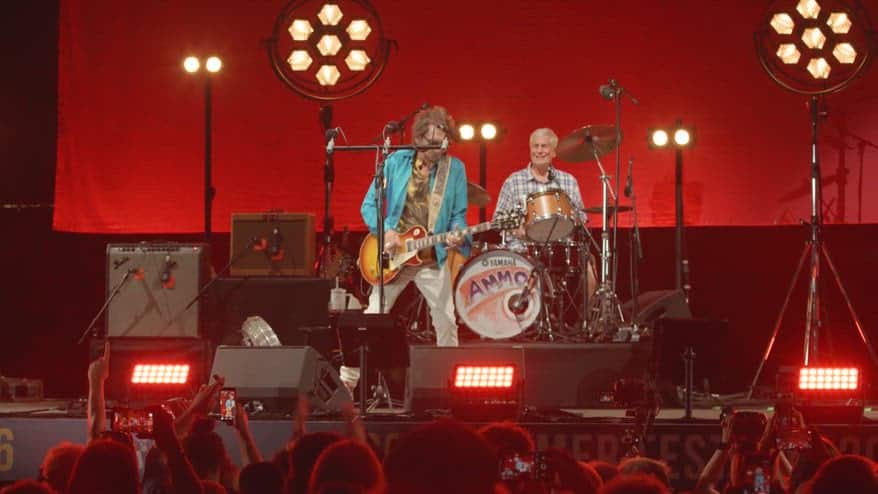 Ronnie Wood e la sua band a Lucca Summer Festival. VIDEO