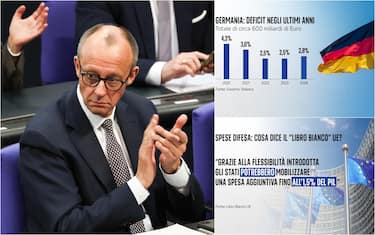 merz e due grafiche di numeri