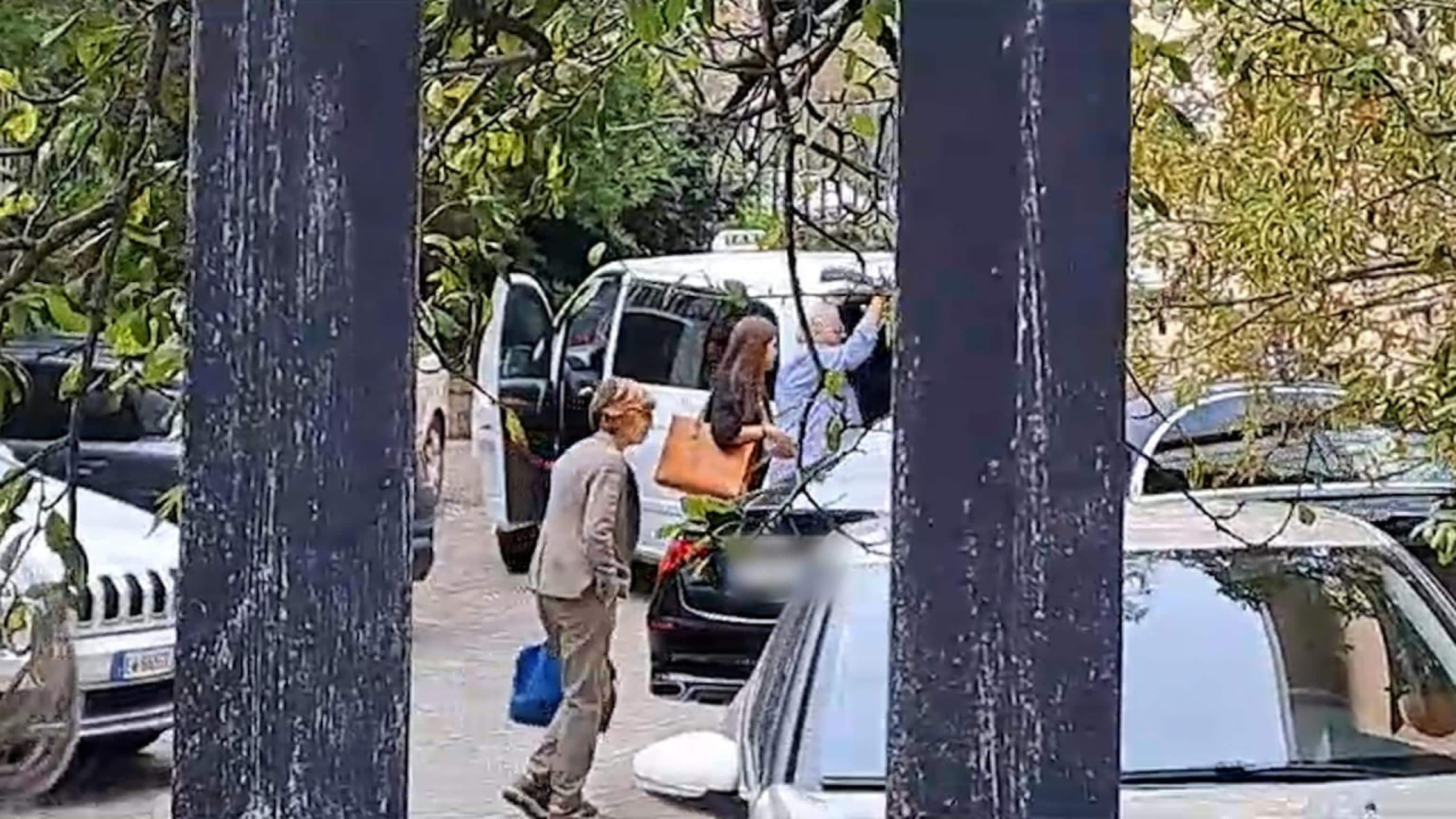 L'avvocata Giulia Bongiorno arriva in tribunale per l'udienza del processo contro Ciro Grillo e i tre suoi amici genovesi a Tempio Pausania, 22 settembre 2023.