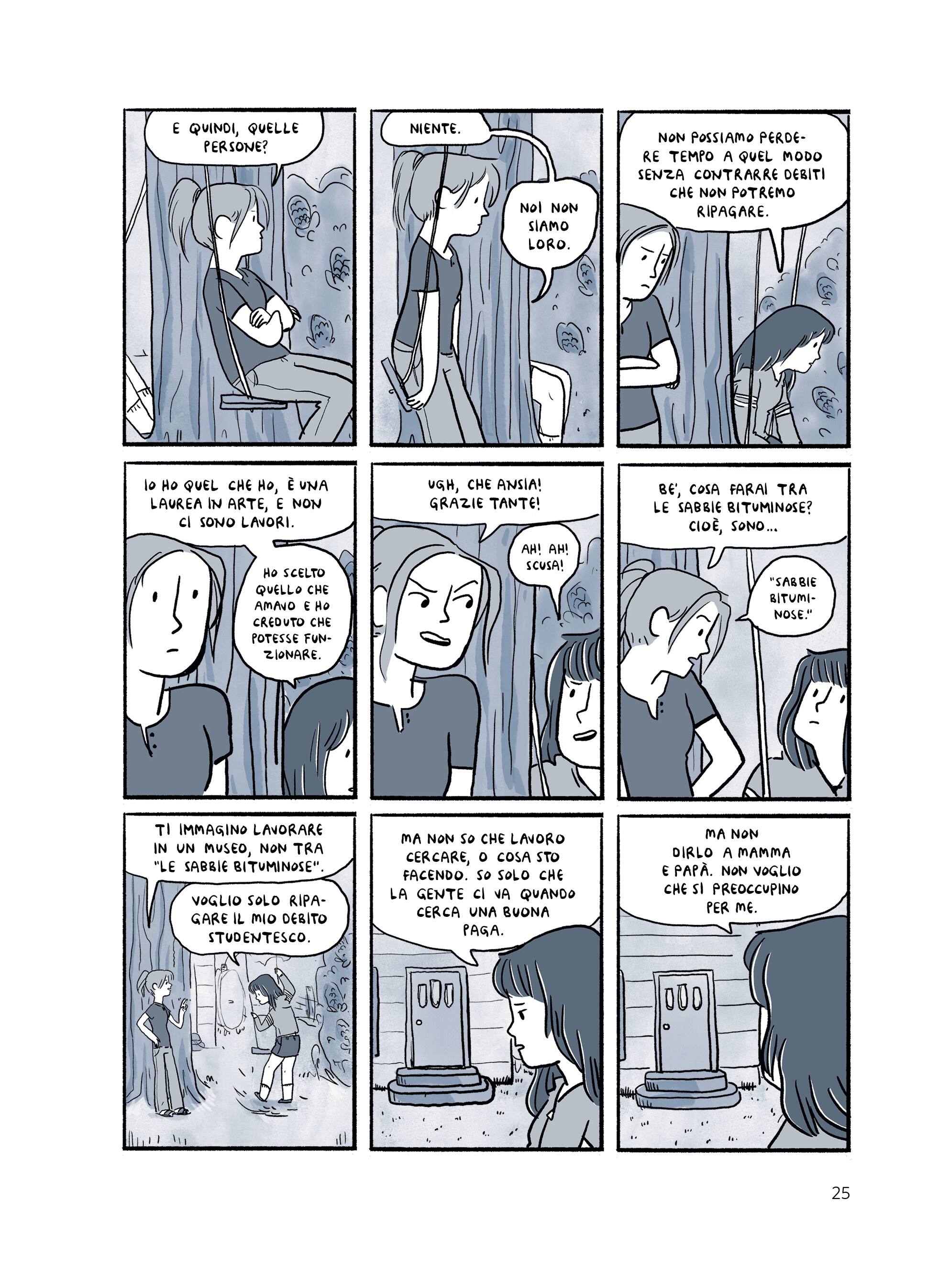 Una tavola di Ducks di Kate Beaton