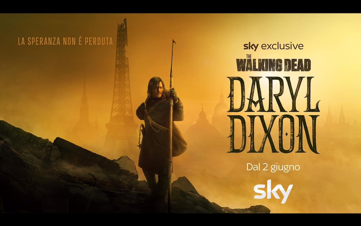 Daryl Rizzo The Walking Dead: Daryl Dixon, dal 2 giugno su Sky. Il trailer | Sky TG24
