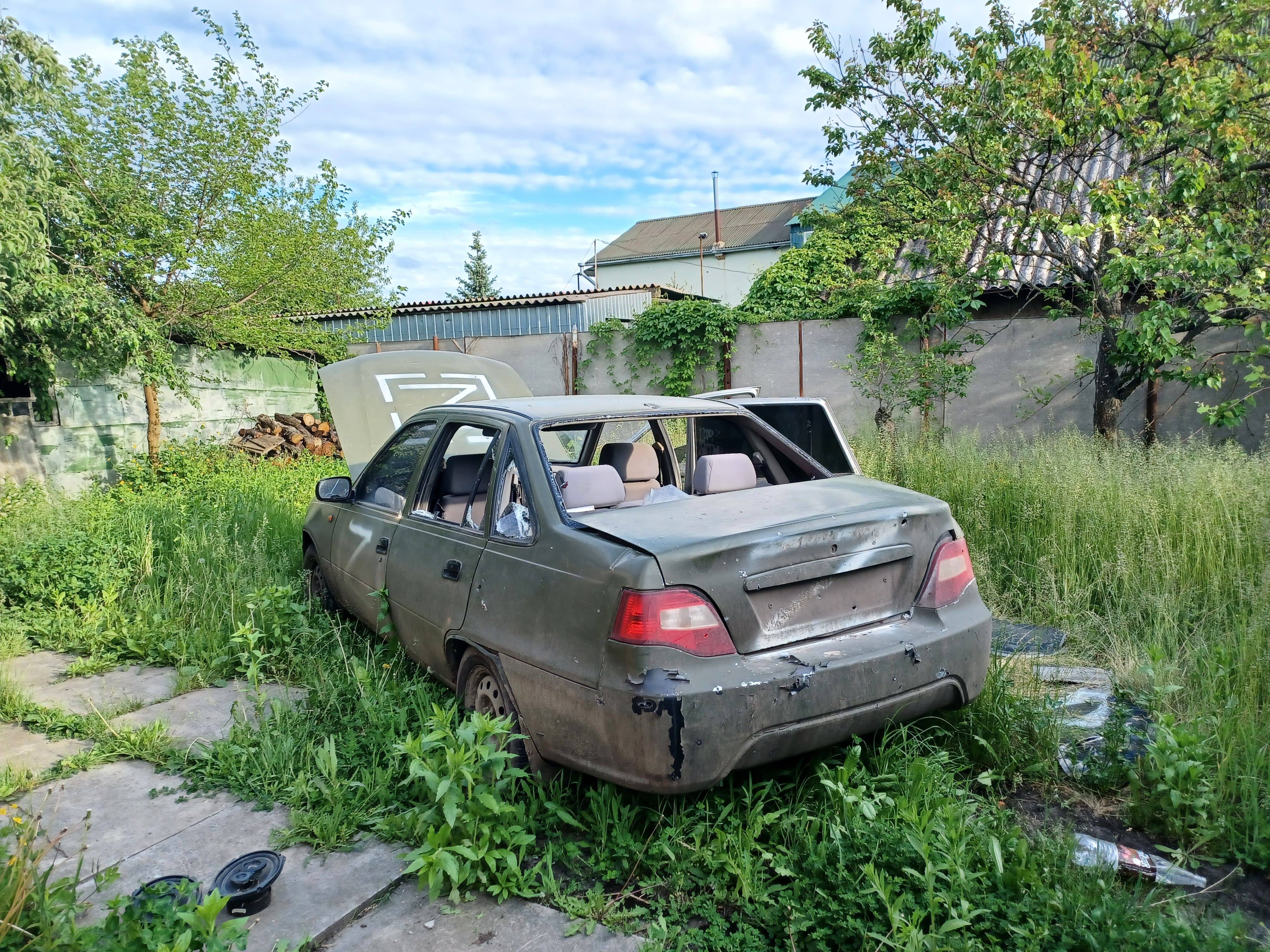 Ruska Lozova, i resti della guerra