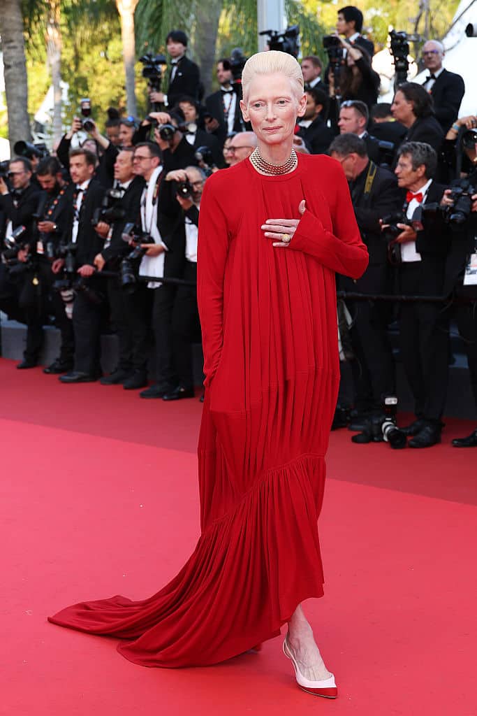 Festival Cannes 2026 Red Carpet Tilda Swinton