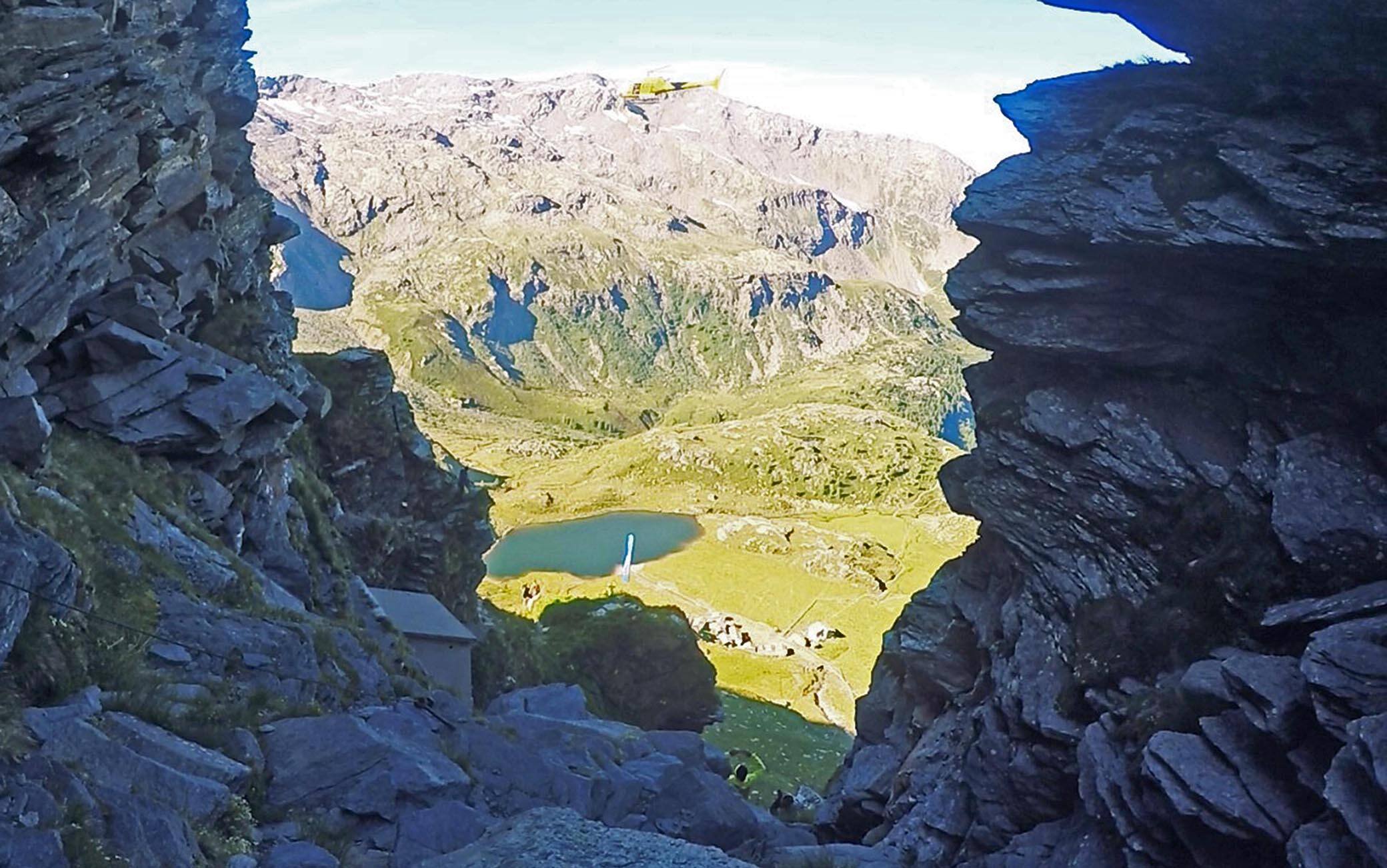 CHIAVENNA, ALPINISTA PERDE LA VITA IN LOCALITA' ANGELOGA - FOTO(ANSA/ANP)