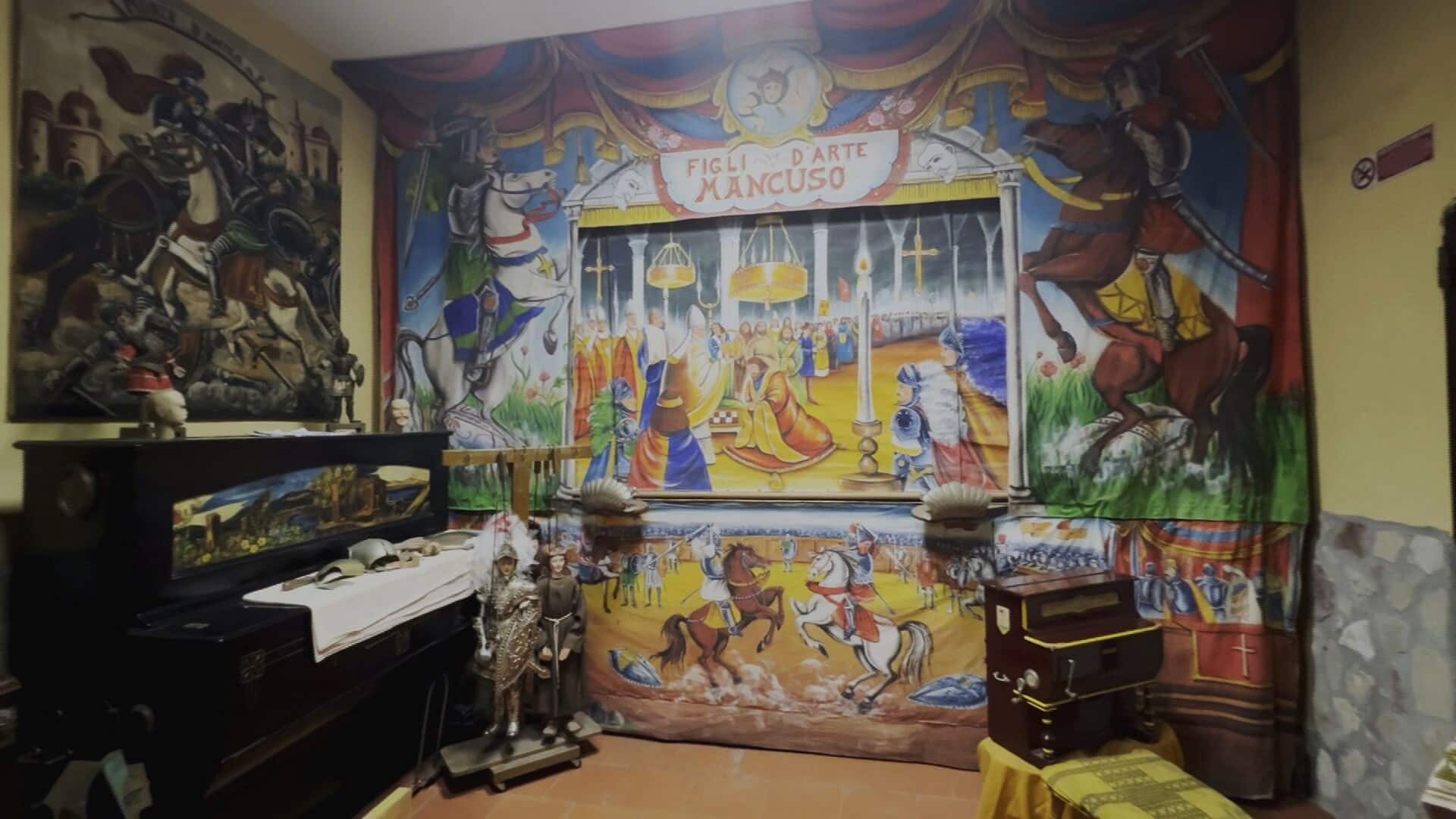 Il teatro dei Pupi Carlo Magno