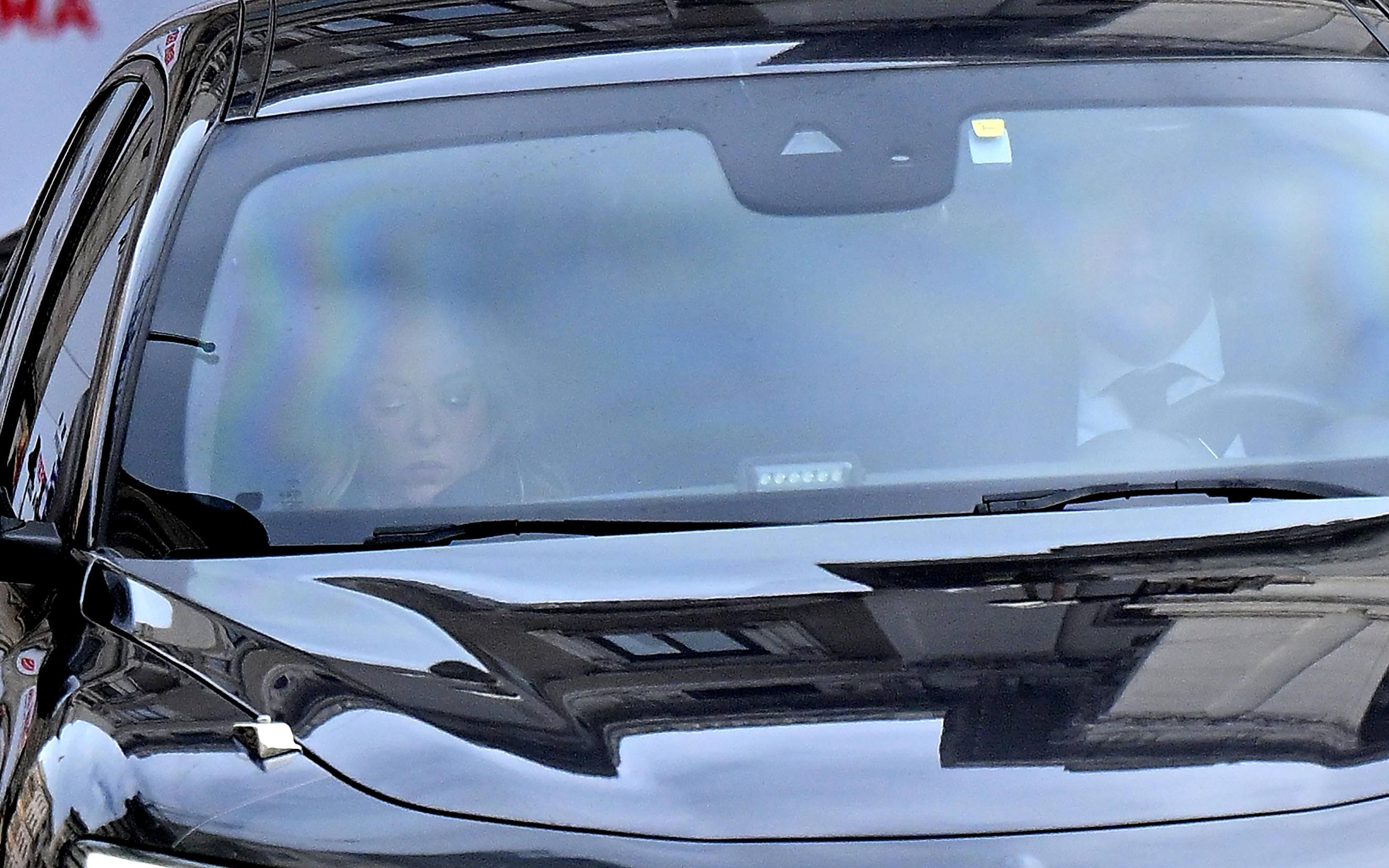 Giorgia Meloni arriva a palazzo Chigi per l'audizione