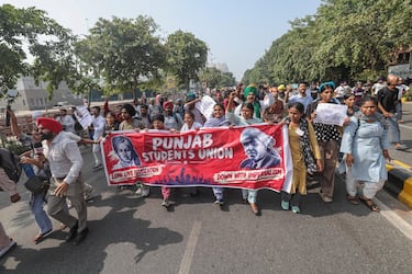 INDIA ELECTION PROTEST