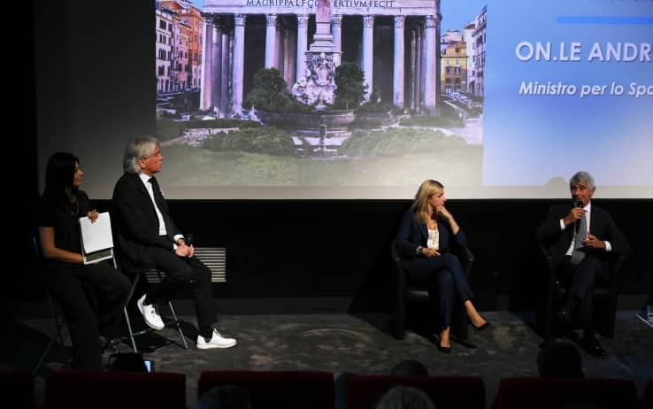 Roma, 06-10-2023Casa del CinemaConvegno ROM - E  Ecosostenibilità e Futuro© Laura Cioccarelli / Fotonotizia