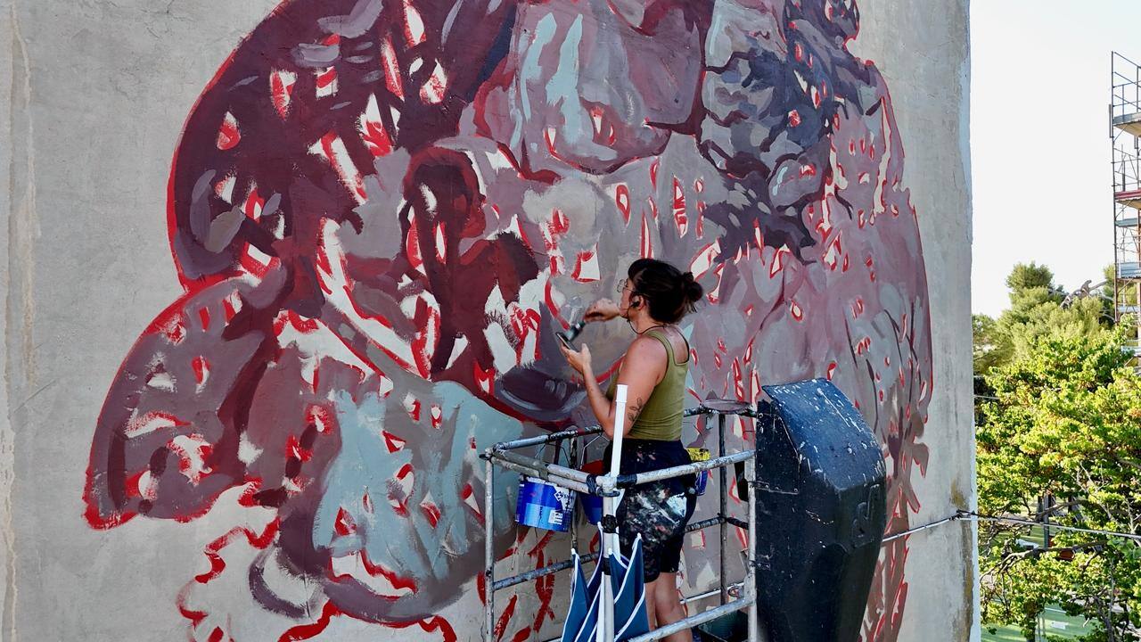 L'artista argentina Milu Correch