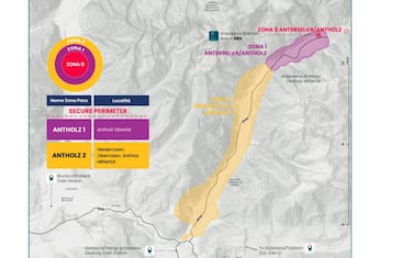La mappa delle ZTL della Valle d'Anterselva 
