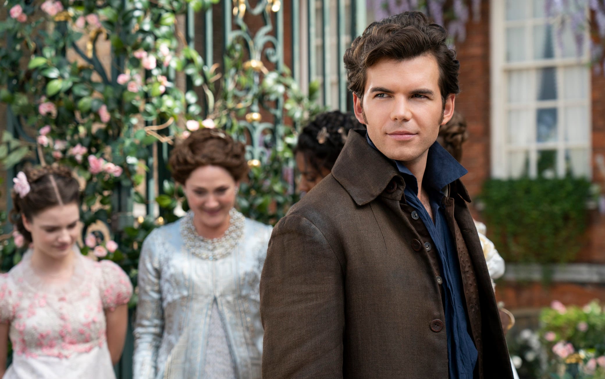 Bridgerton. Luke Newton as Colin Bridgerton in episode 301 of Bridgerton. Cr. Liam Daniel/Netflix © 2023