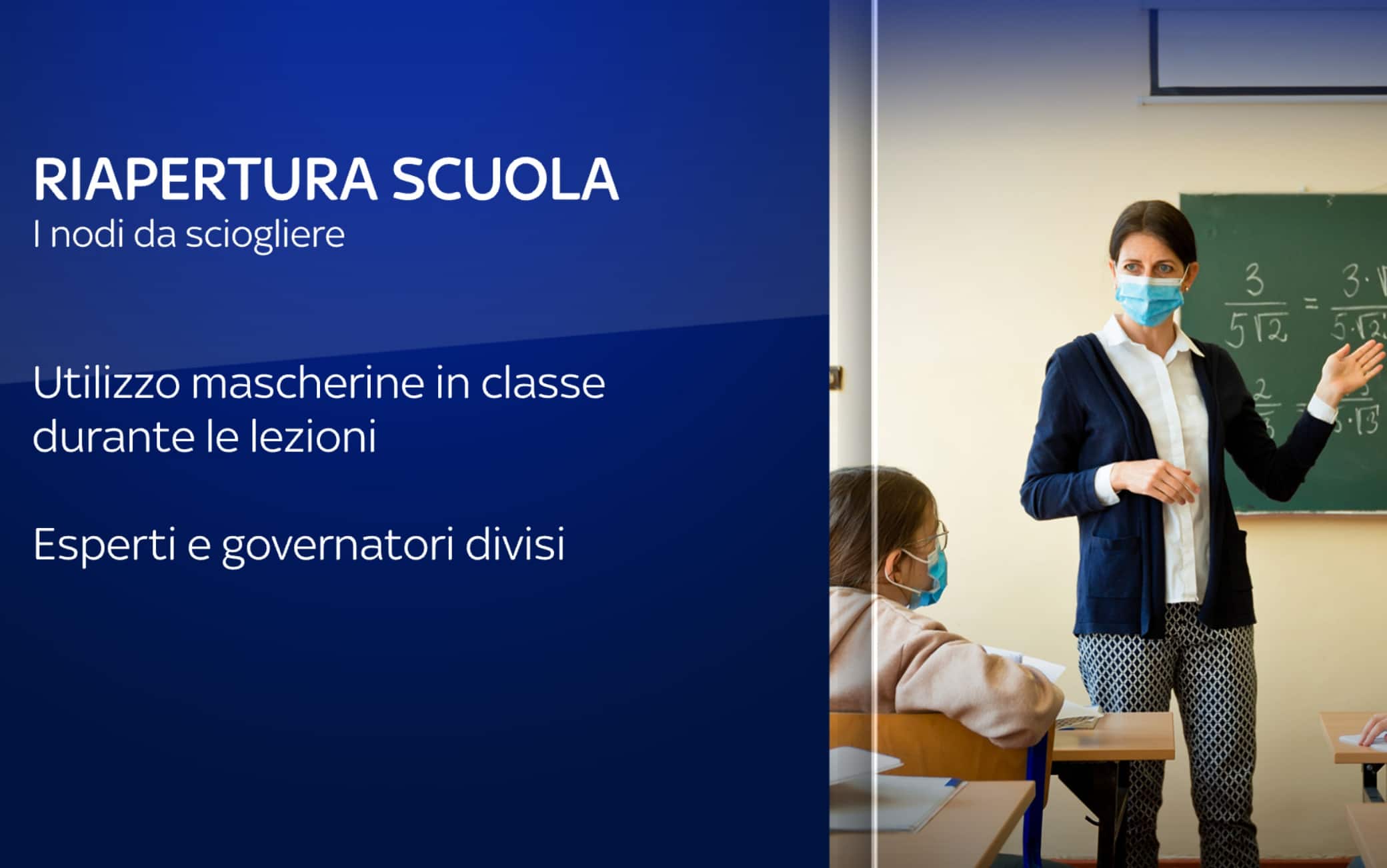riapertura scuola