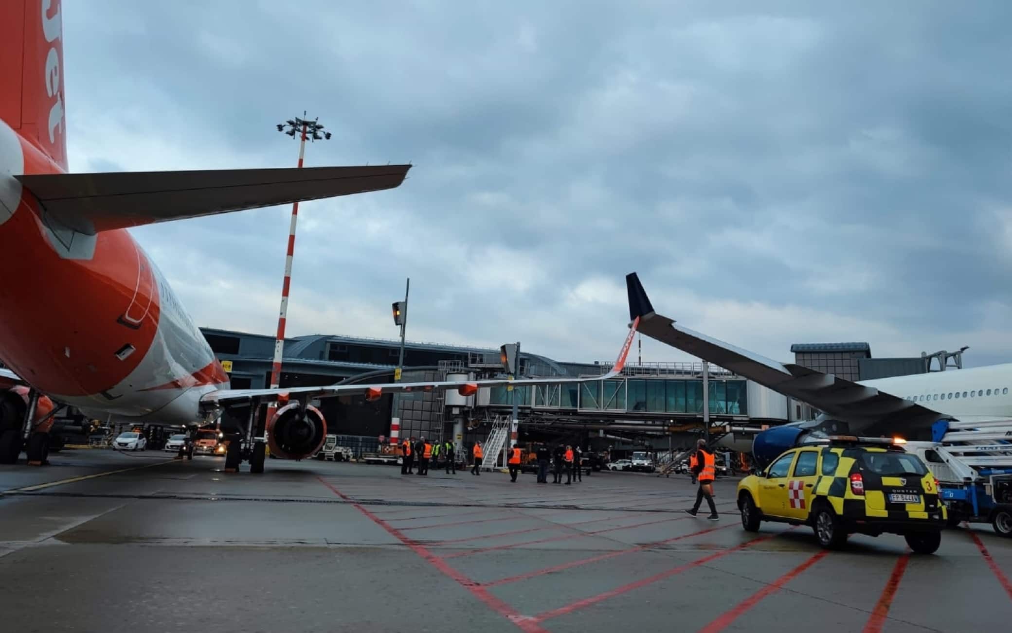 L'incidente a Malpensa