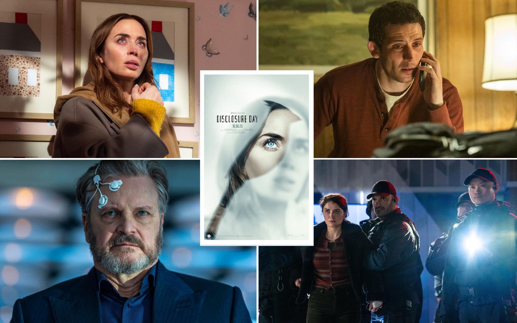 Disclosure Day, il cast del film di Steven Spielberg al cinema da oggi. FOTO