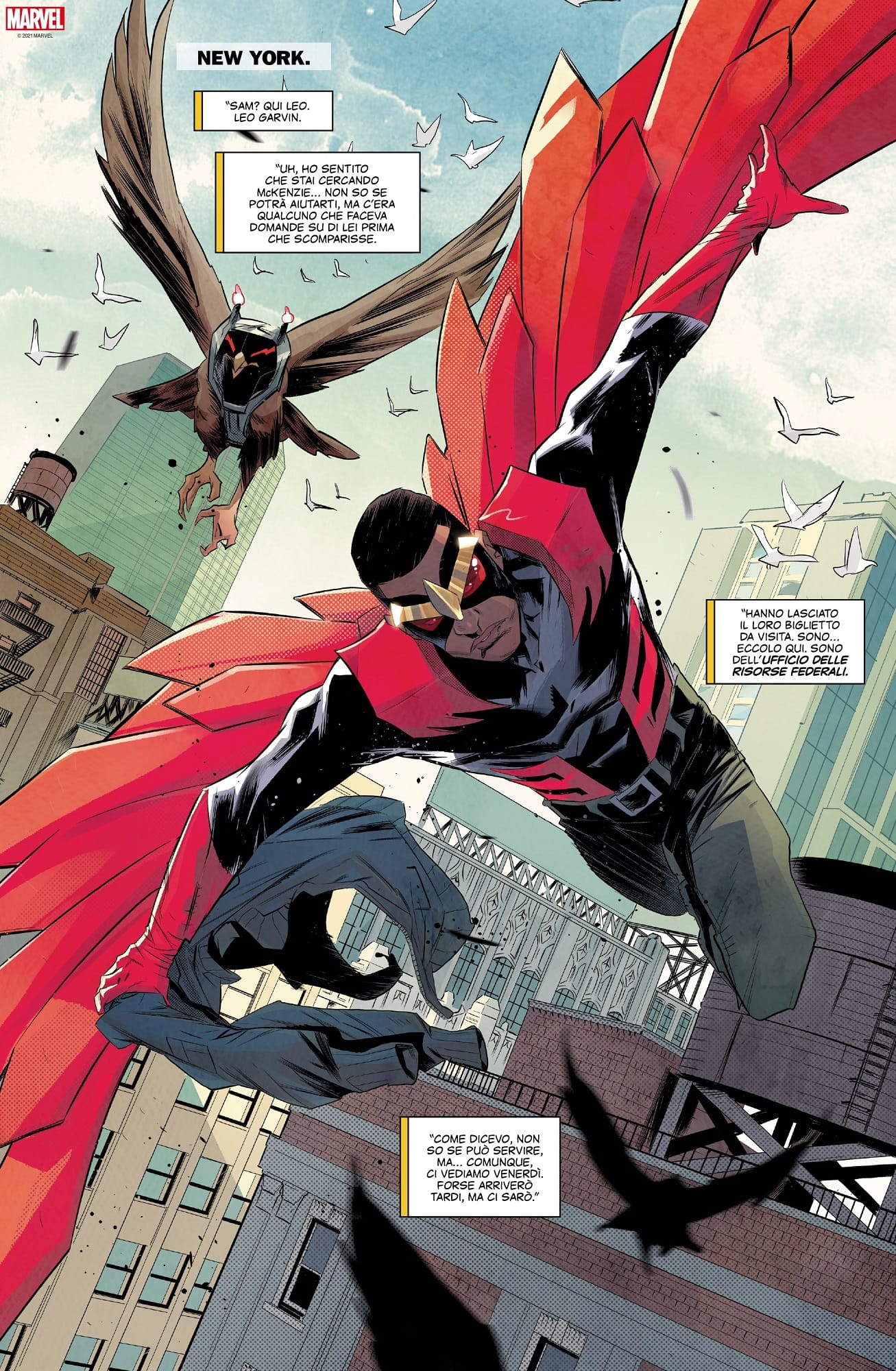 Falcon & The Winter Soldier – Taglia una testa di Derek Landy e Federico Vicentini