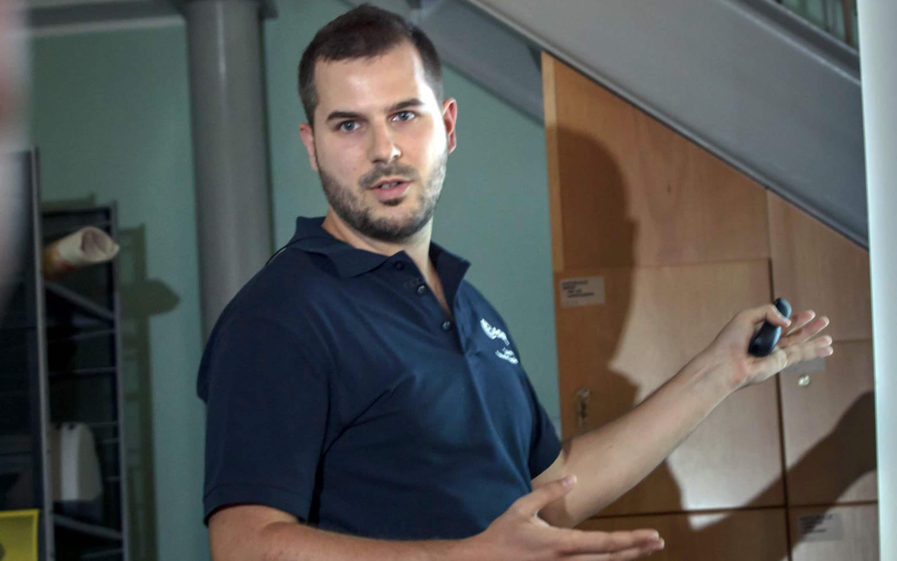 Riccardo Pozzobon, geologo planetario, in una foto diffusa dall'università degli studi di Padova. CREDIT UNIVERISITA' DEGLI STUDI DI PADOVA +++ NON ARCHIVIARE - CITARE IL CREDIT - NON IN VENDITA - USARE SOLO PER LA NOTIZIA DEL TITOLO+++ NPK +++