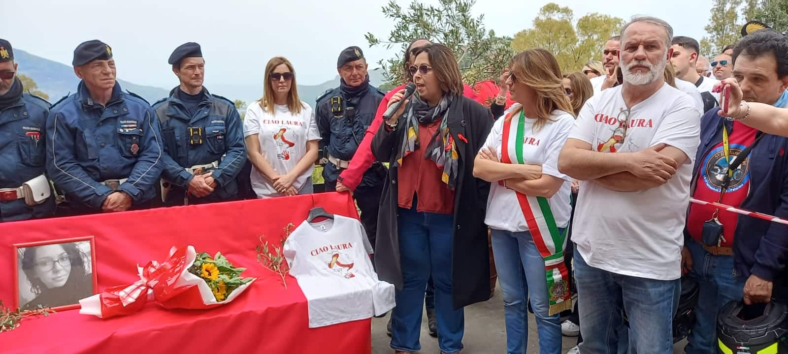 Panchina per Laura Papadia