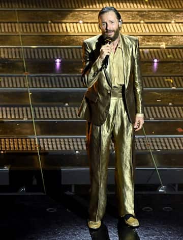 IPA53947525 - Sanremo, 75.. Festival della Canzone Italiana 2025 - Prima Serata..Nella foto: Jovanotti