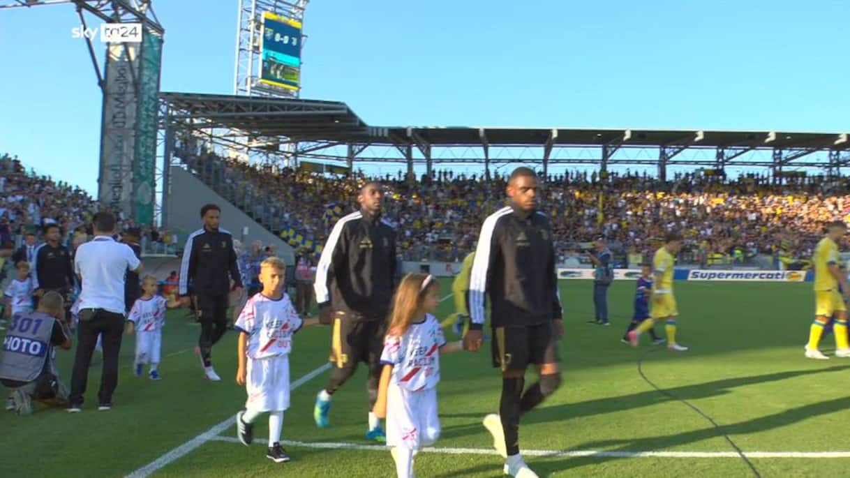 Photo: SKY Juventus s'impose 1-0 face au Frosinone grâce à un but de Gleison Bremer