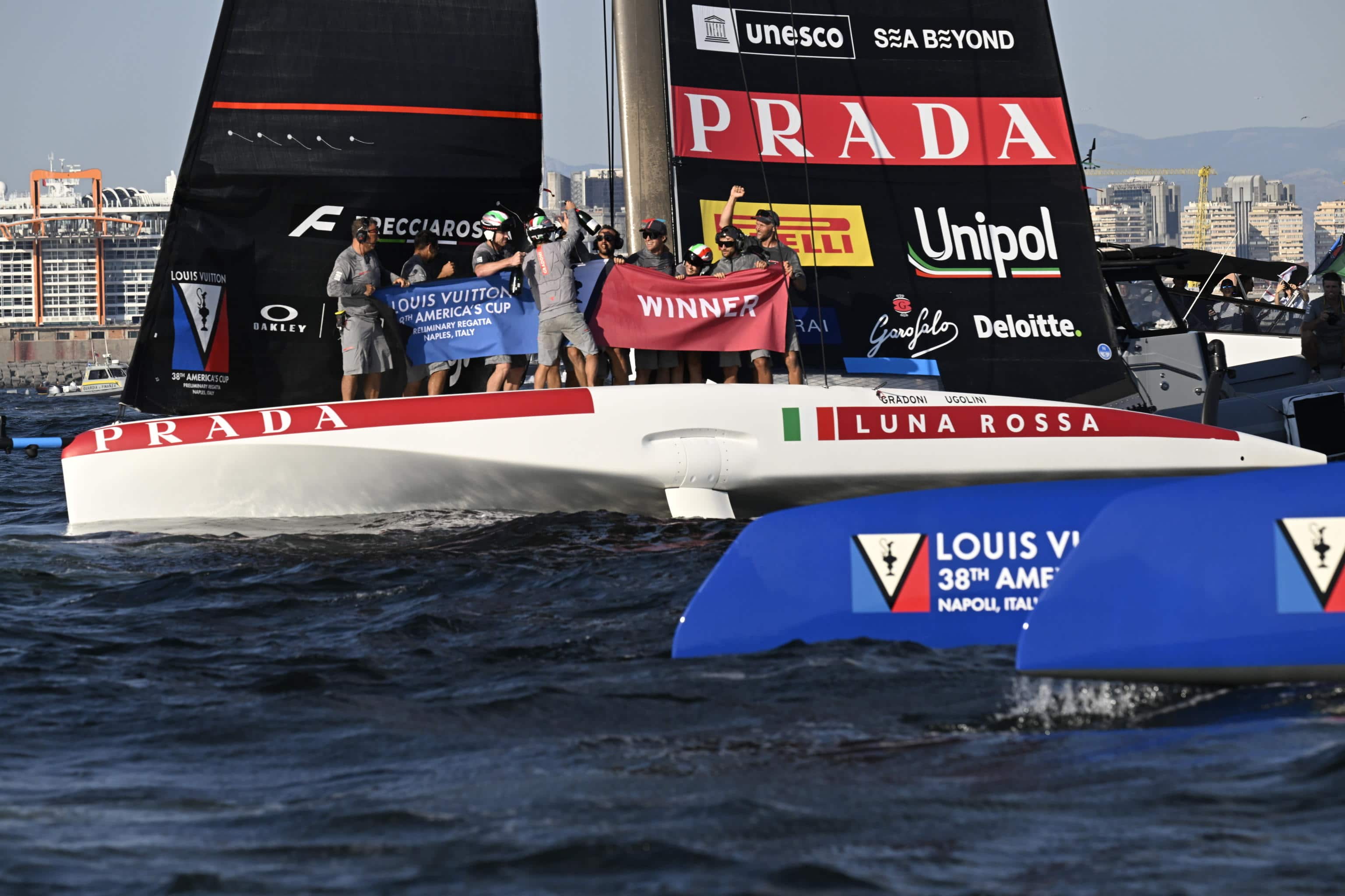 Il trionfo di Luna Rossa contro New Zealand