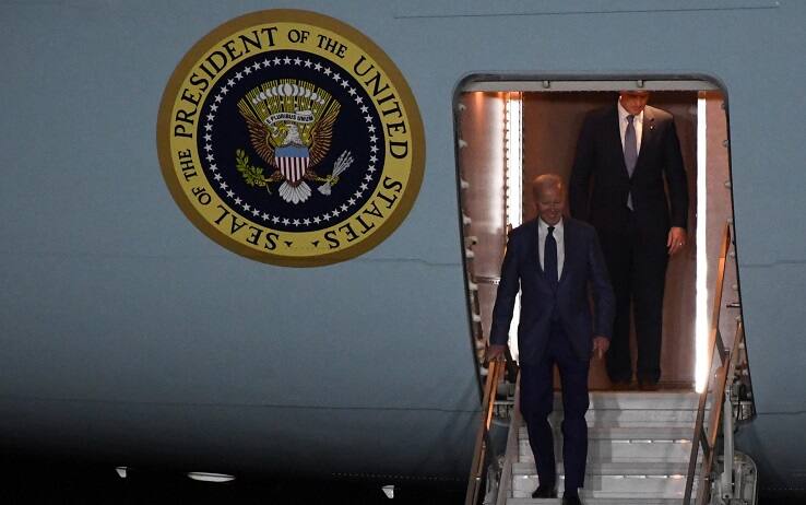 L'arrivo di Joe Biden in Irlanda del Nord