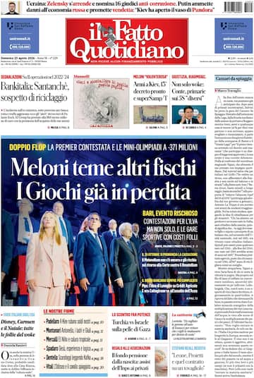rassegna stampa 23 agosto