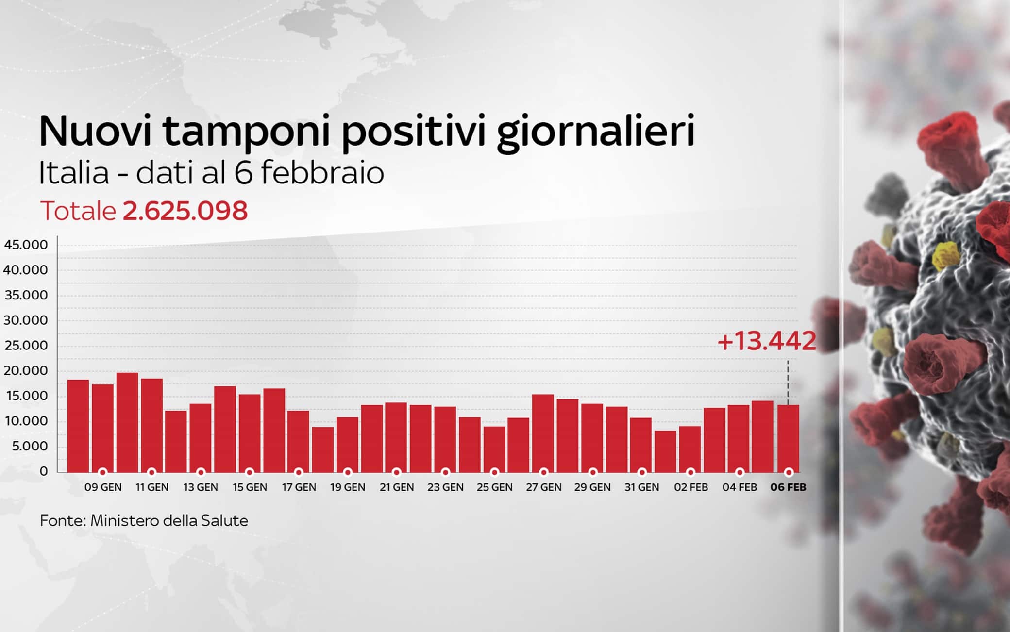 Grafiche coronavirus